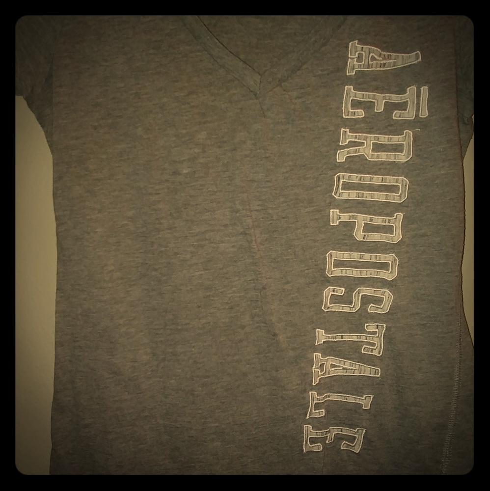 Grey aeropostale shirt